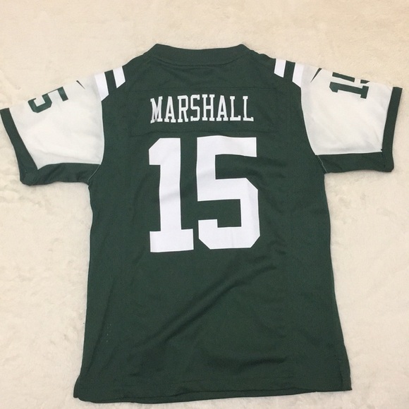 Green and white Marshall jets shirt - Picture 2 of 2